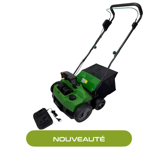 Brosse électrique sans fil – Idéale pour gazon synthétique