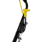 Gros plan sur la poignée ergonomique et le système de réglage d'une brosse électrique Garland Comber 602E.